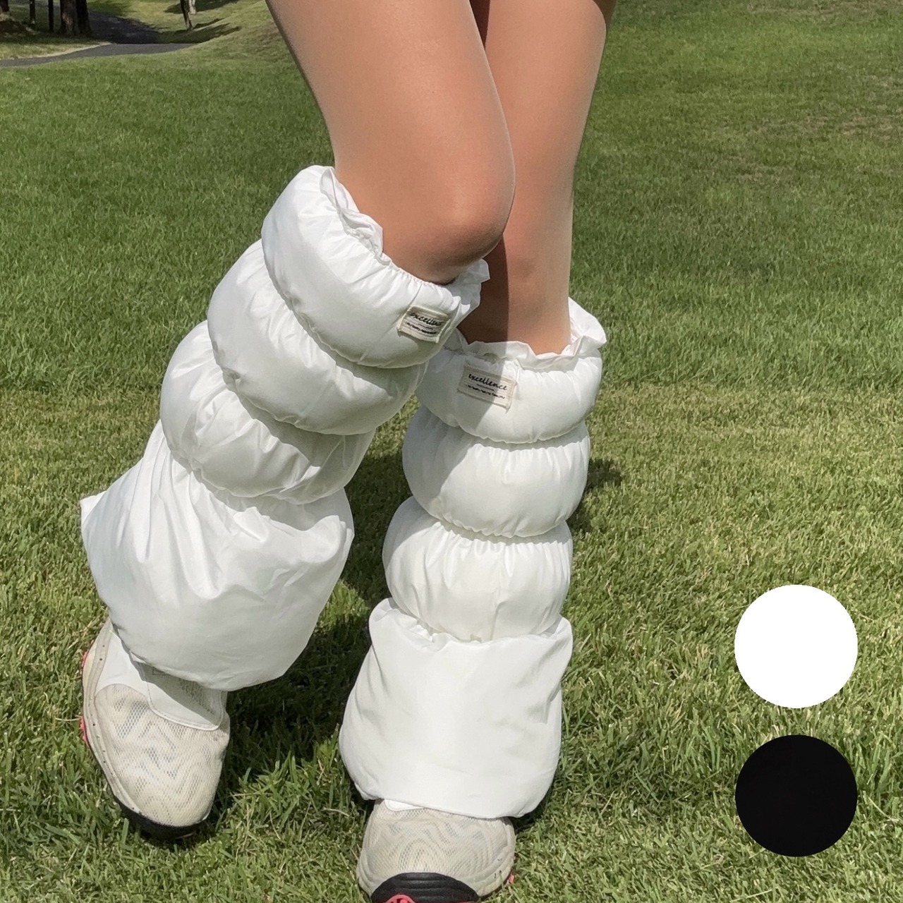 中綿レッグウォーマー