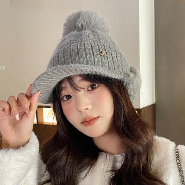 ケーブルニットキャップ