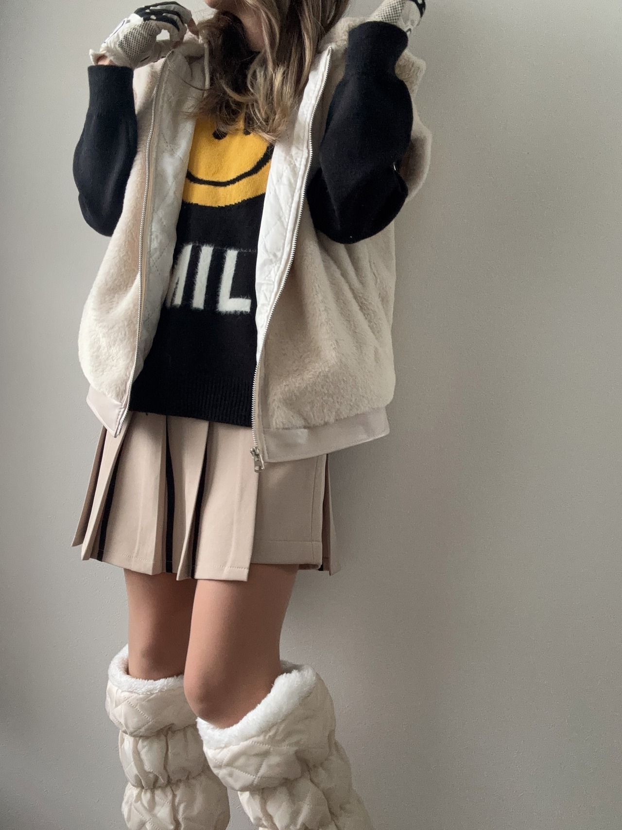 ファーフーディーベスト