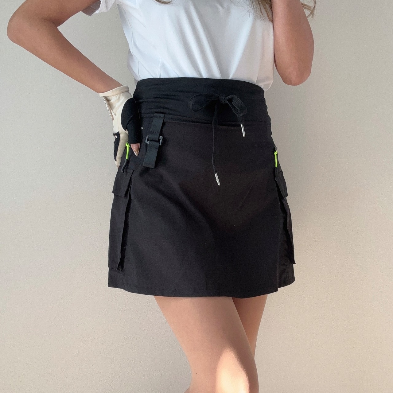 カラバリストレッチカーゴタイトスカート