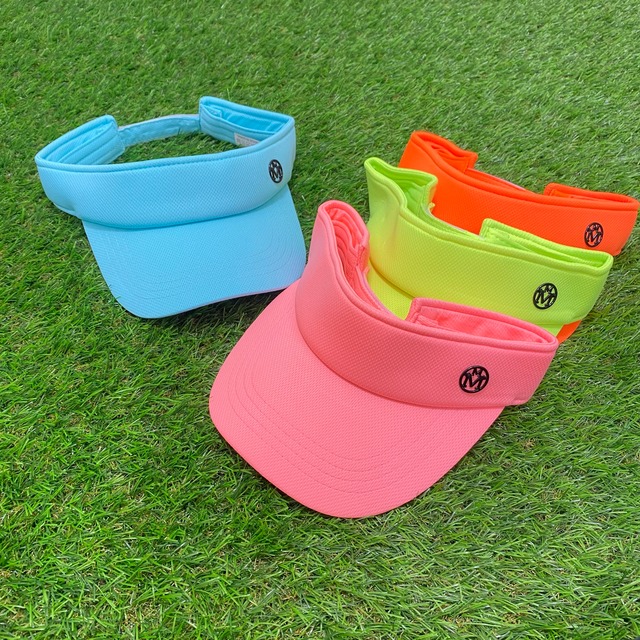 ネオンカラーサンバイザー