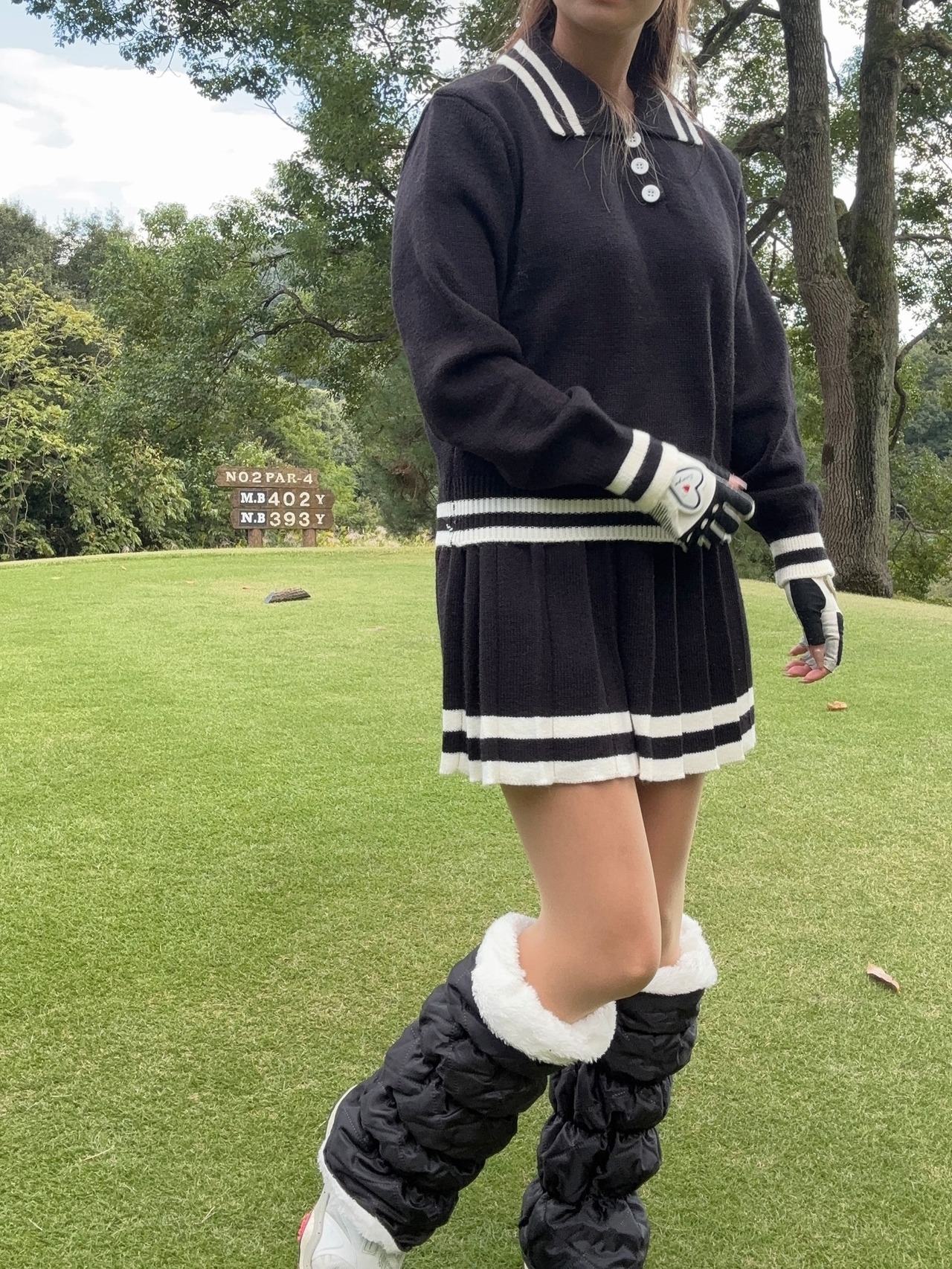 ニットセットアップ
