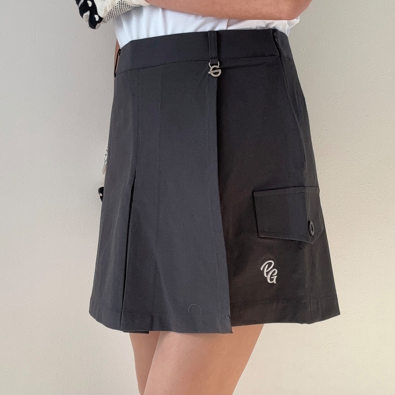 ボックスプリーツキュロット