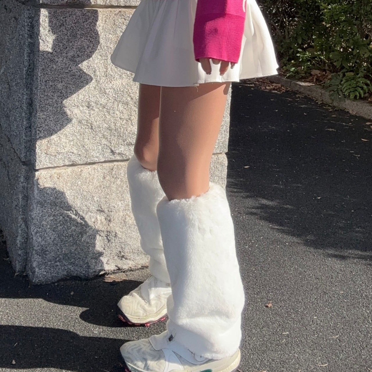 ファーレッグウォーマー