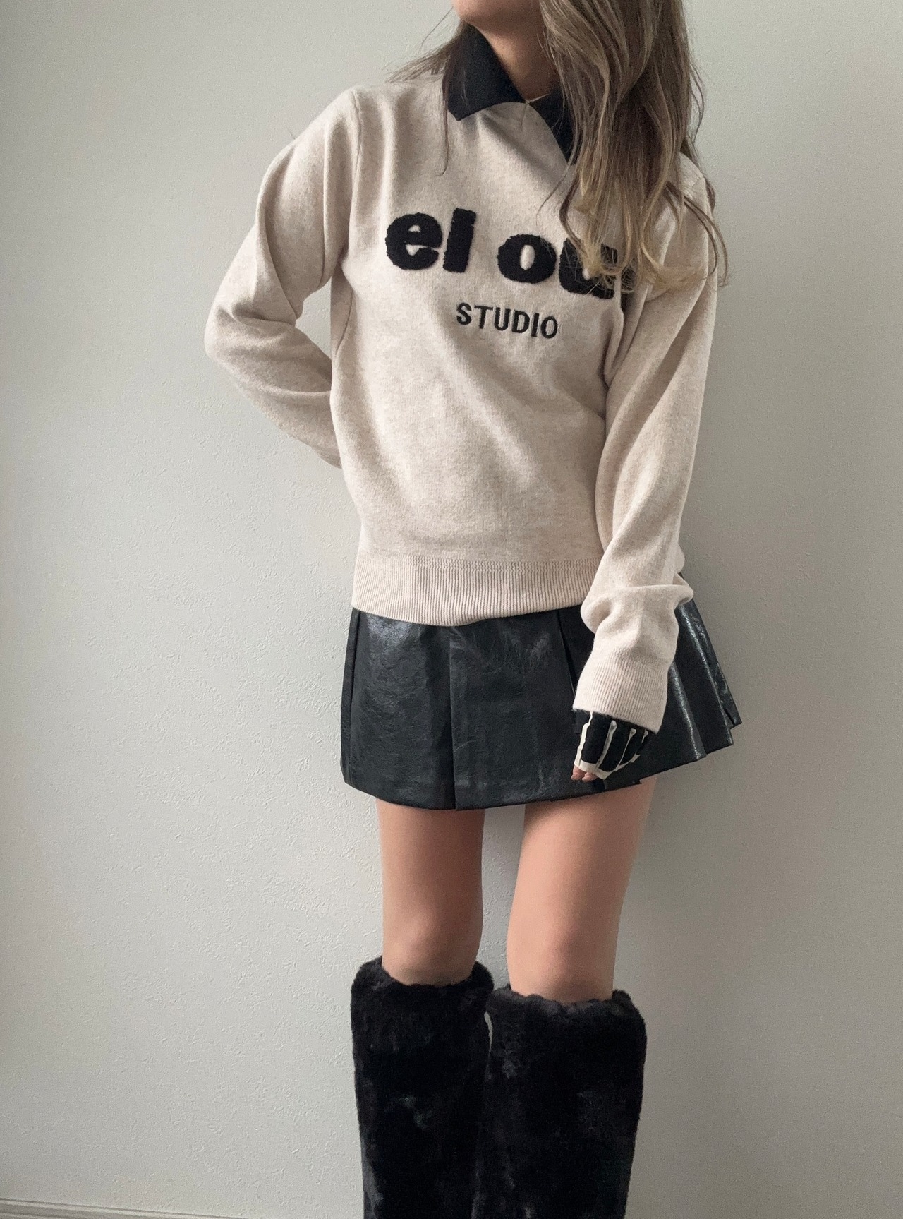 ファーレッグウォーマー