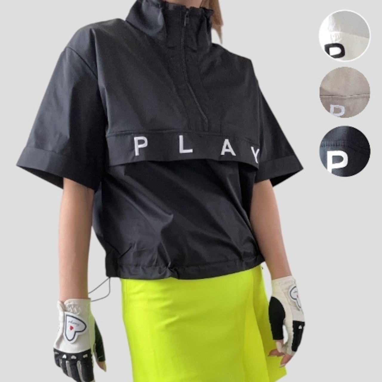 PLAY上質半袖プルオーバー