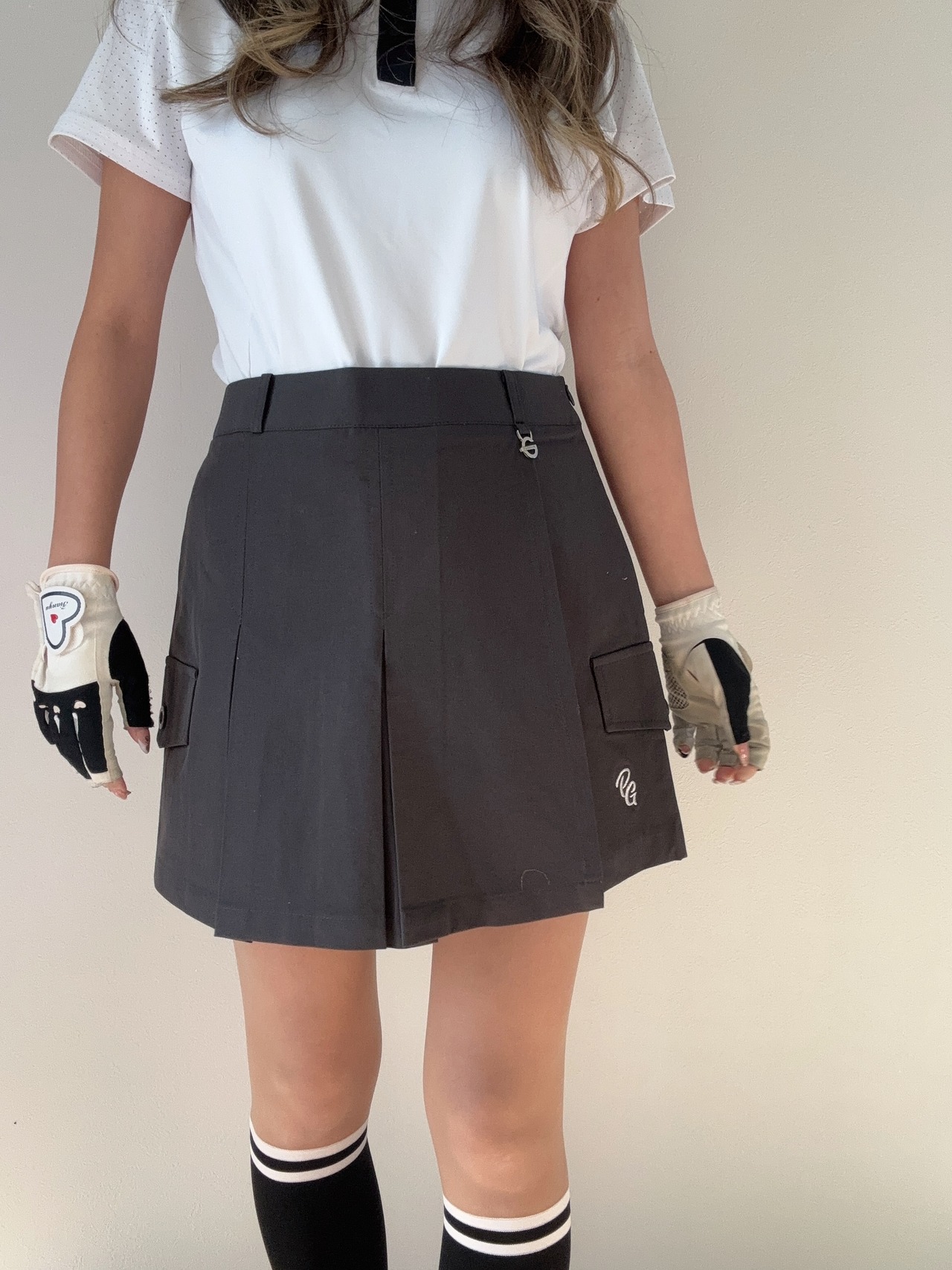 ボックスプリーツキュロット