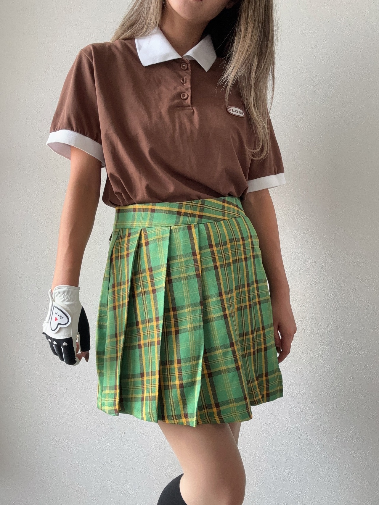 【SETUP対応】チェックプリーツキュロット