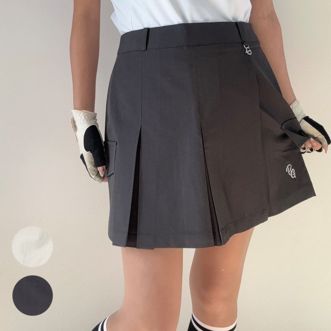 ボックスプリーツキュロット