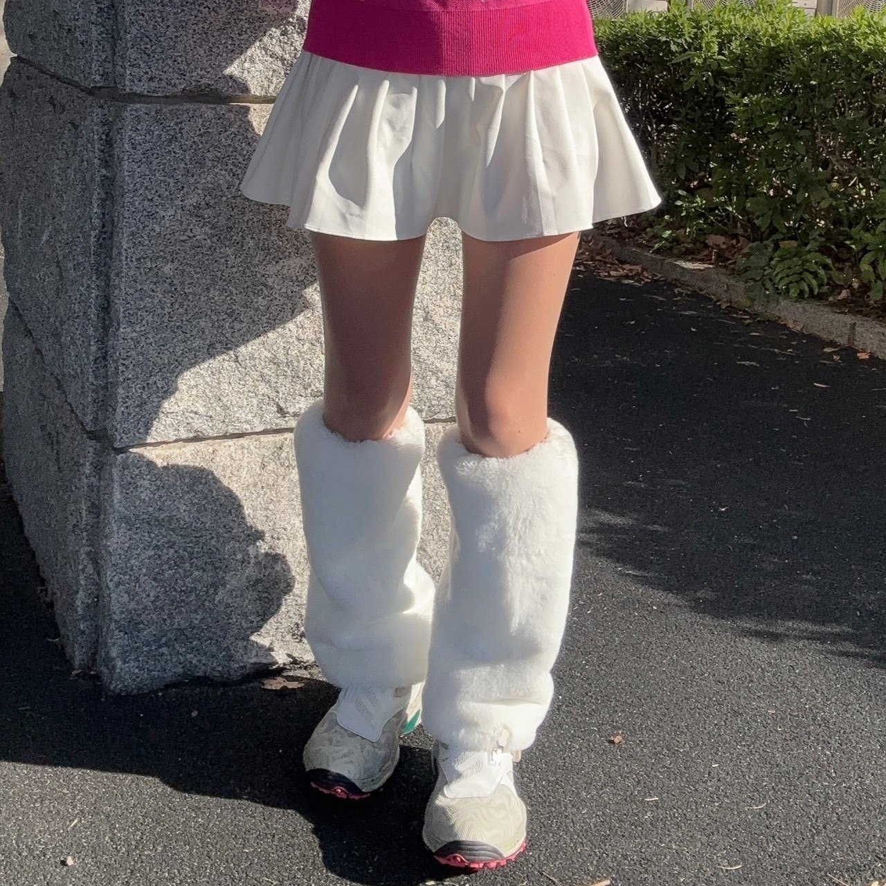 ファーレッグウォーマー