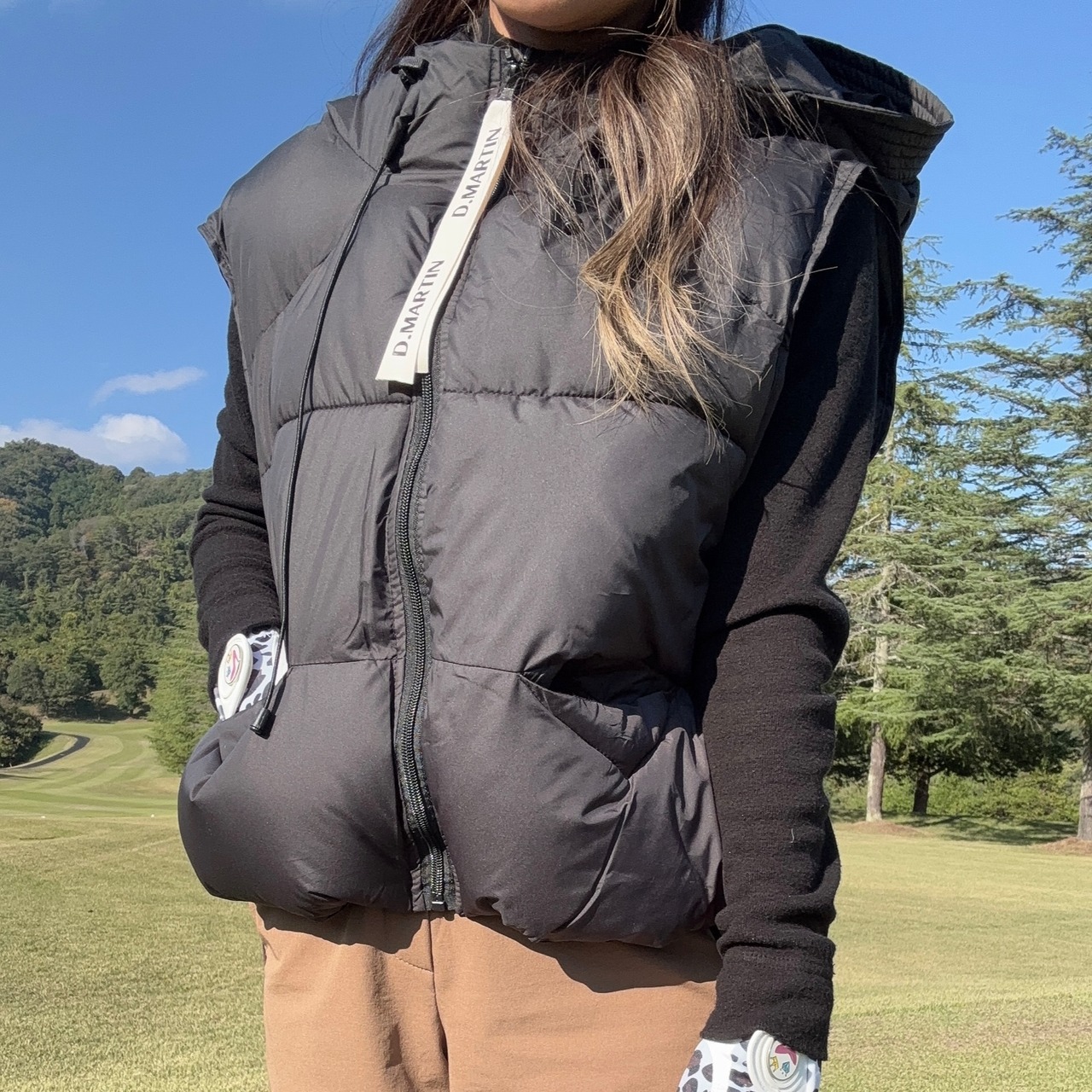 テープZIP中綿ベスト