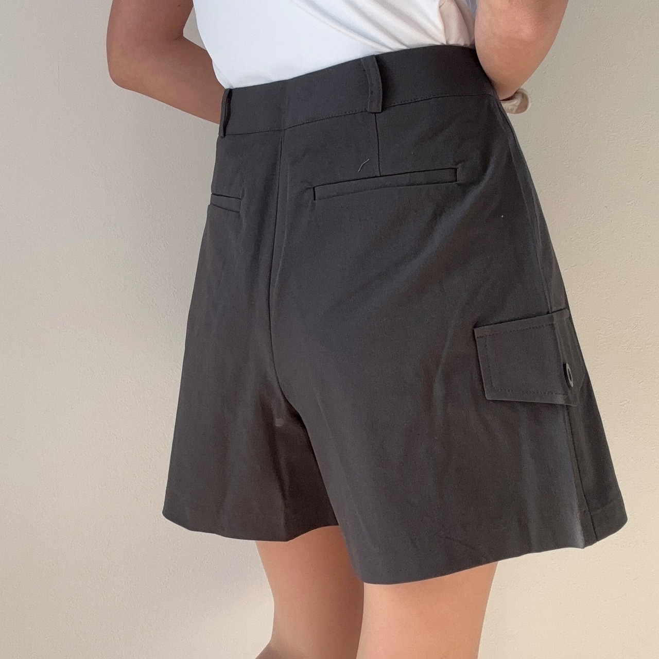 ボックスプリーツキュロット