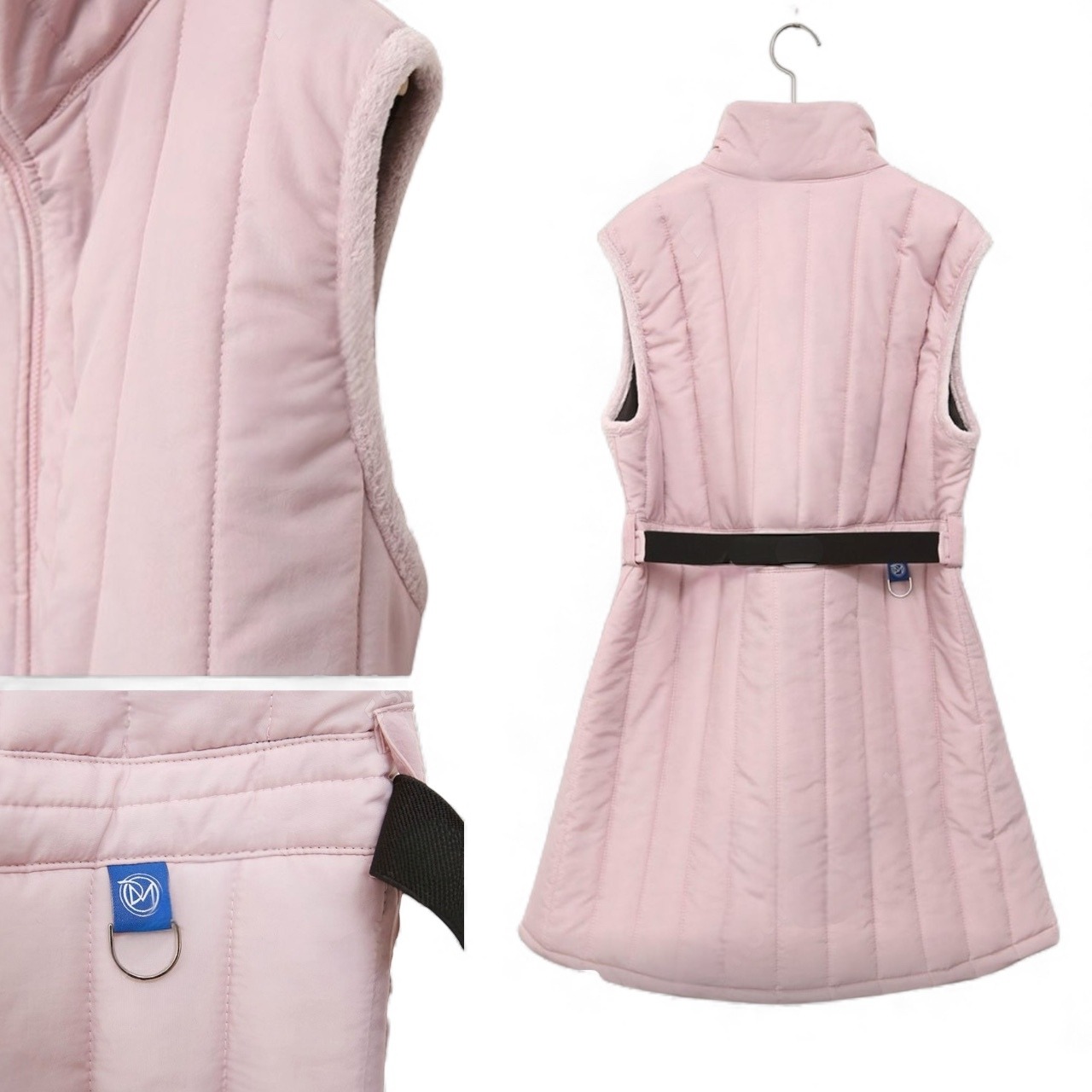 中綿ベルト付きジャンパースカート