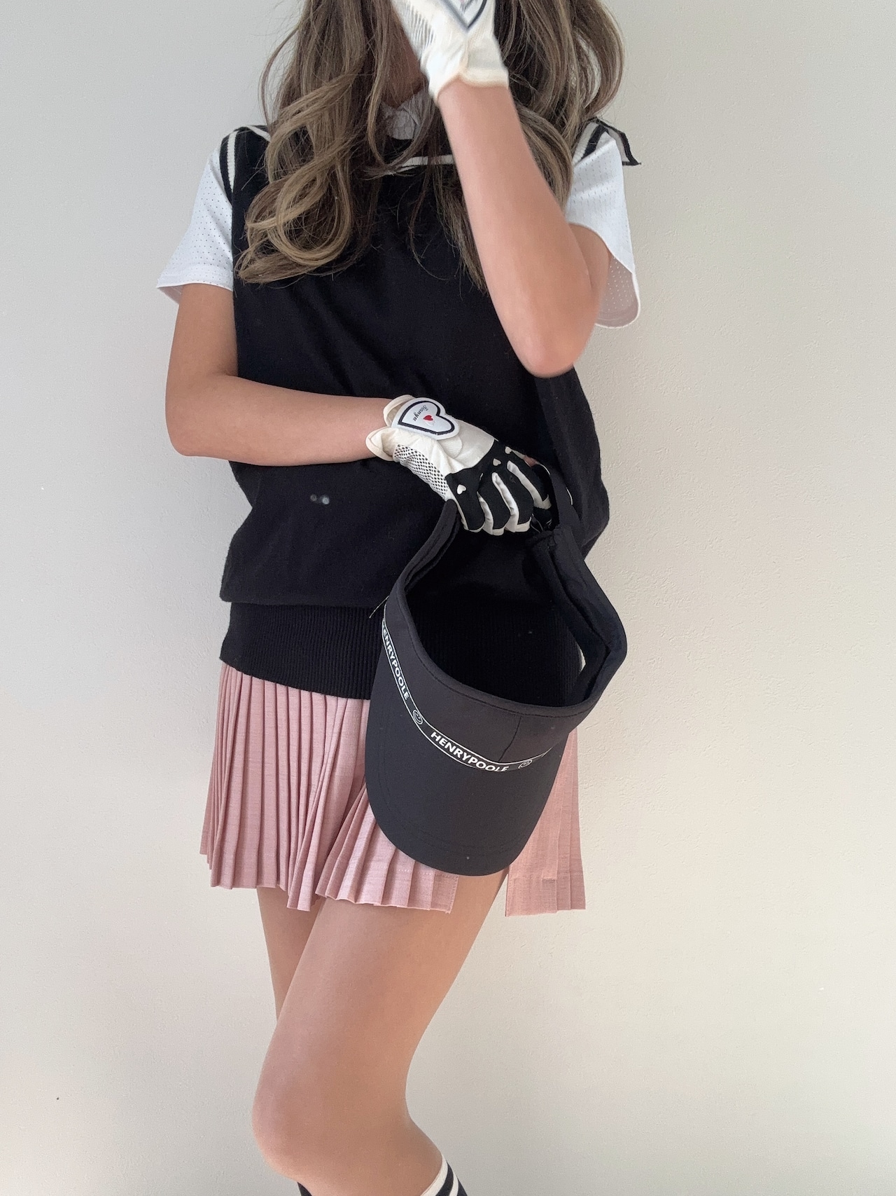 プリーツタイトスカート