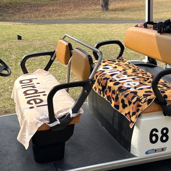 pA birdie!カートタオル