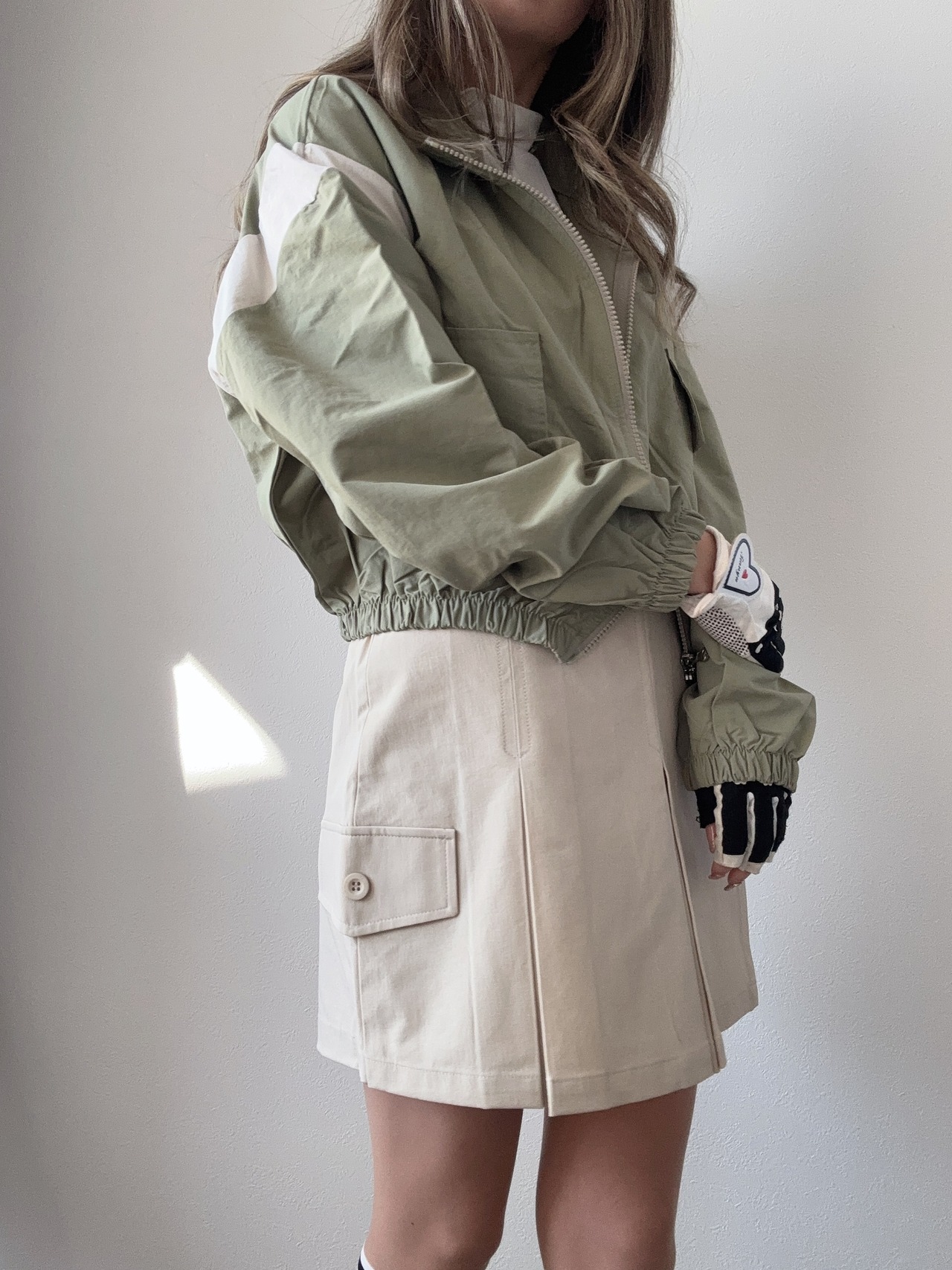 ボックスプリーツキュロット