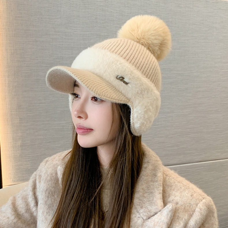 イヤマフニットキャップ