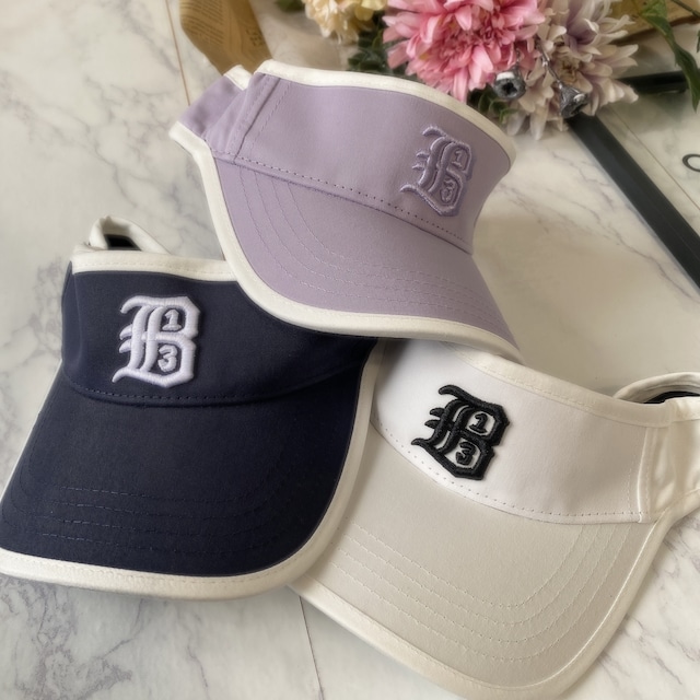 Bスト風刺繍サンバイザー