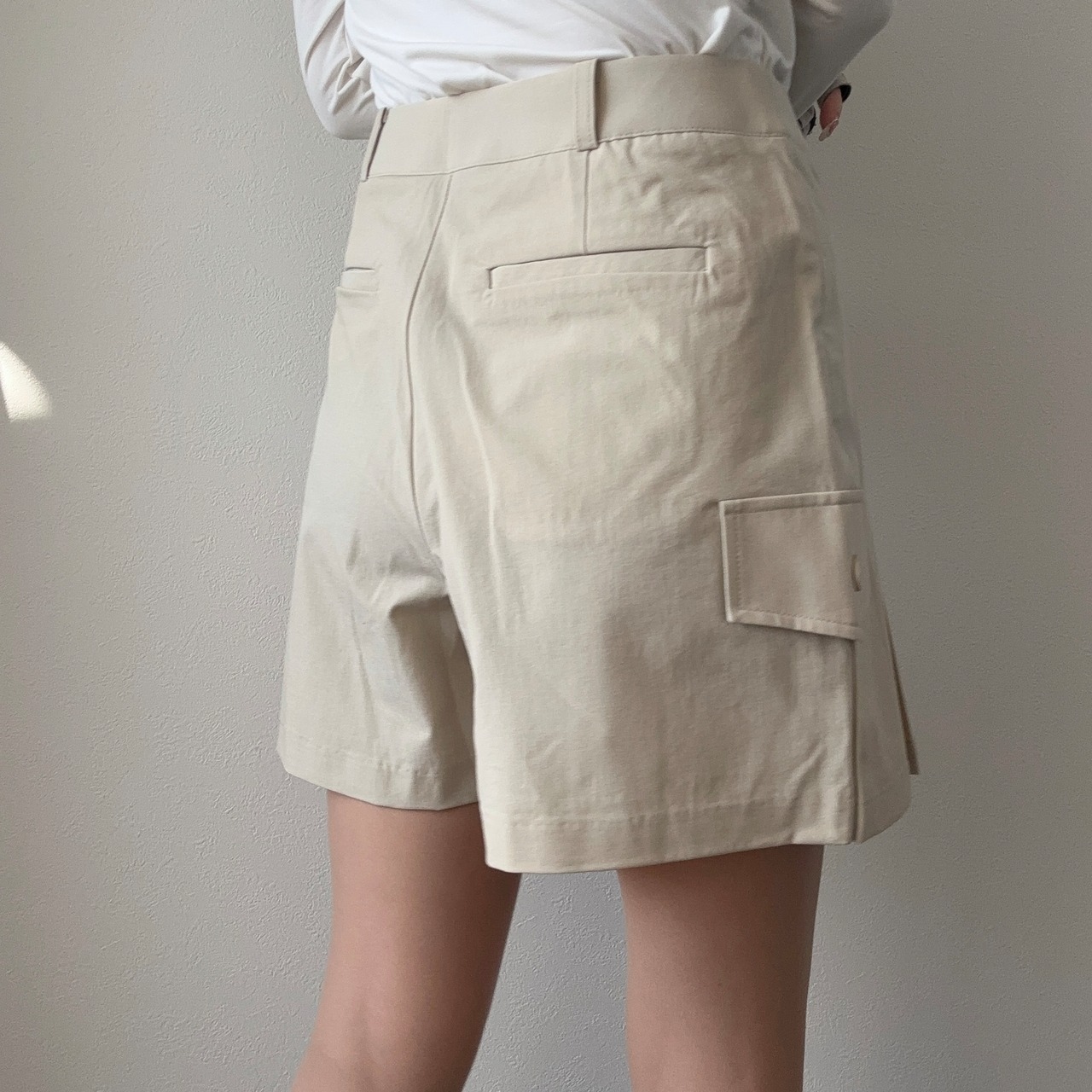 ボックスプリーツキュロット