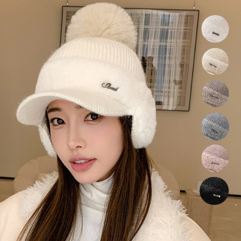 イヤマフニットキャップ