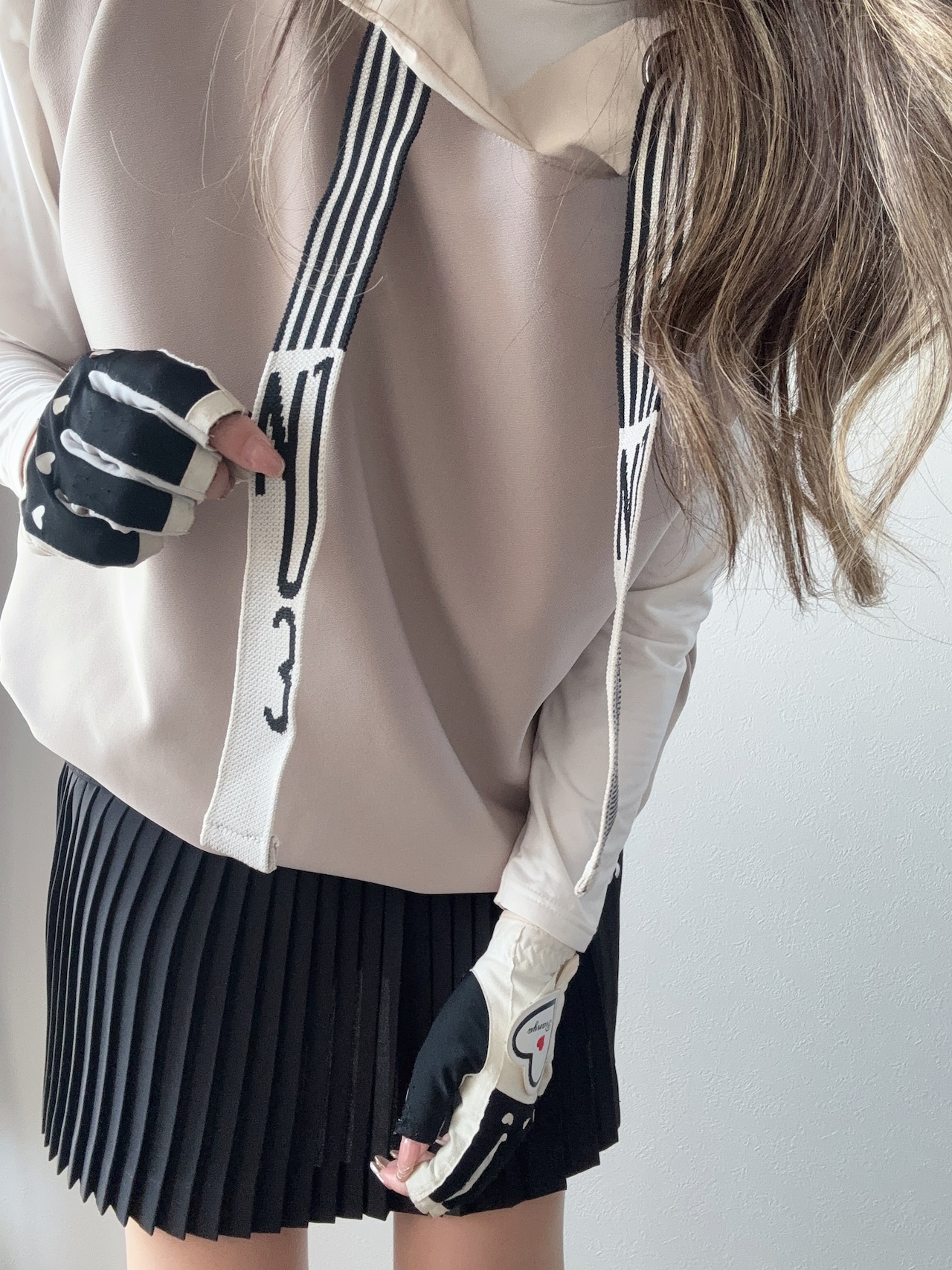 テープパーカーベスト