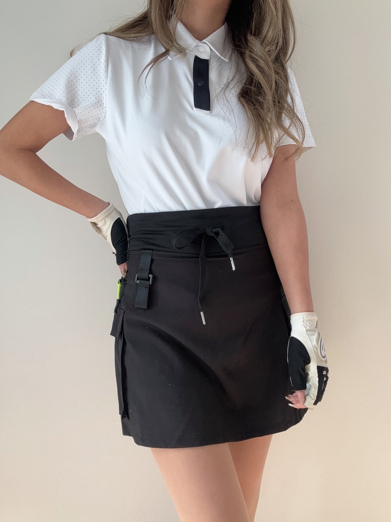 カラバリストレッチカーゴタイトスカート