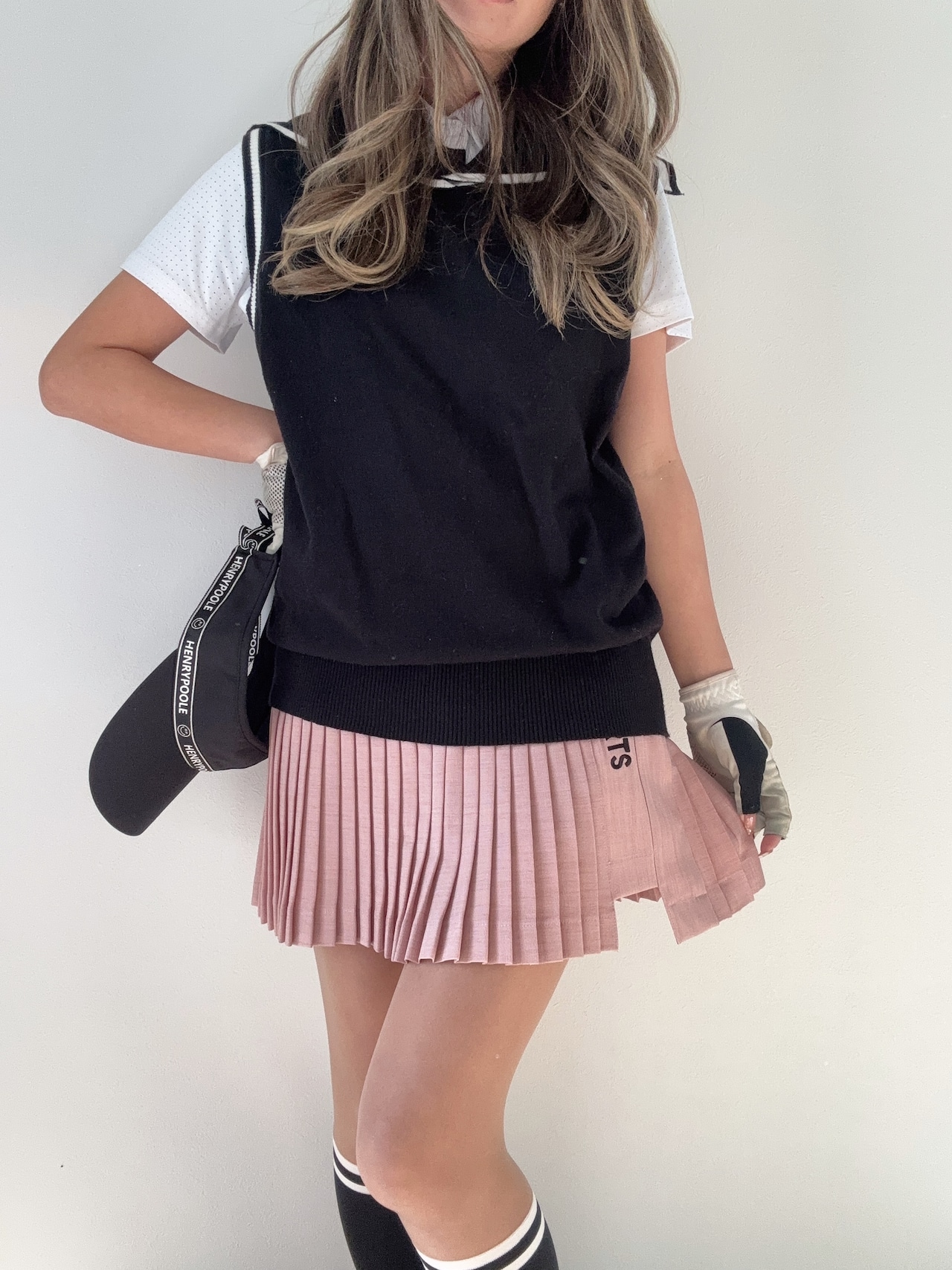 プリーツタイトスカート