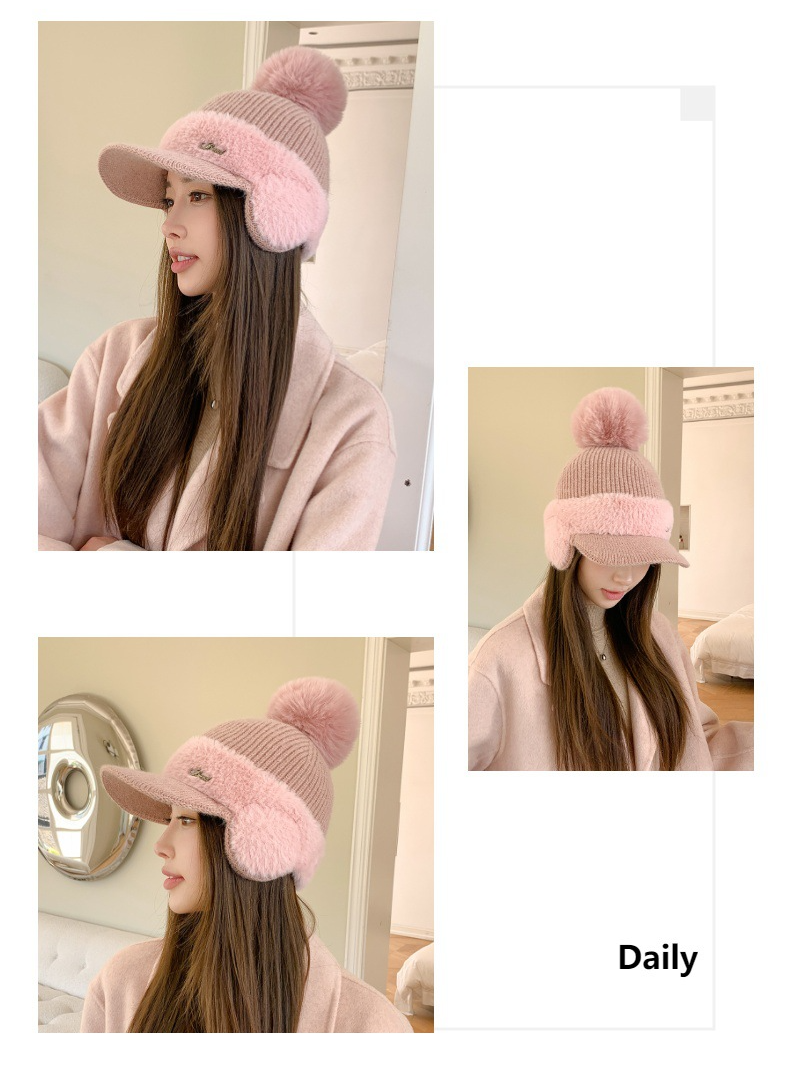 イヤマフニットキャップ