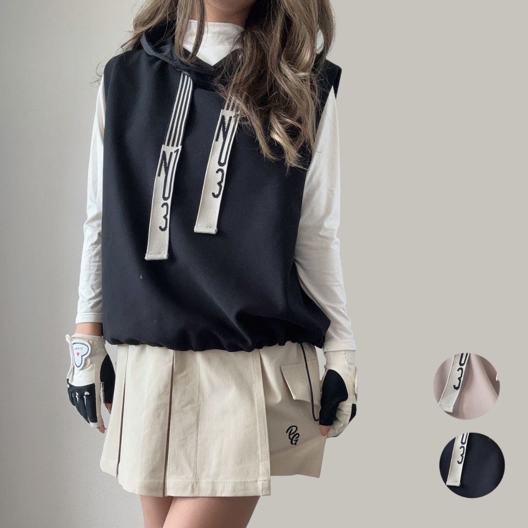 テープパーカーベスト