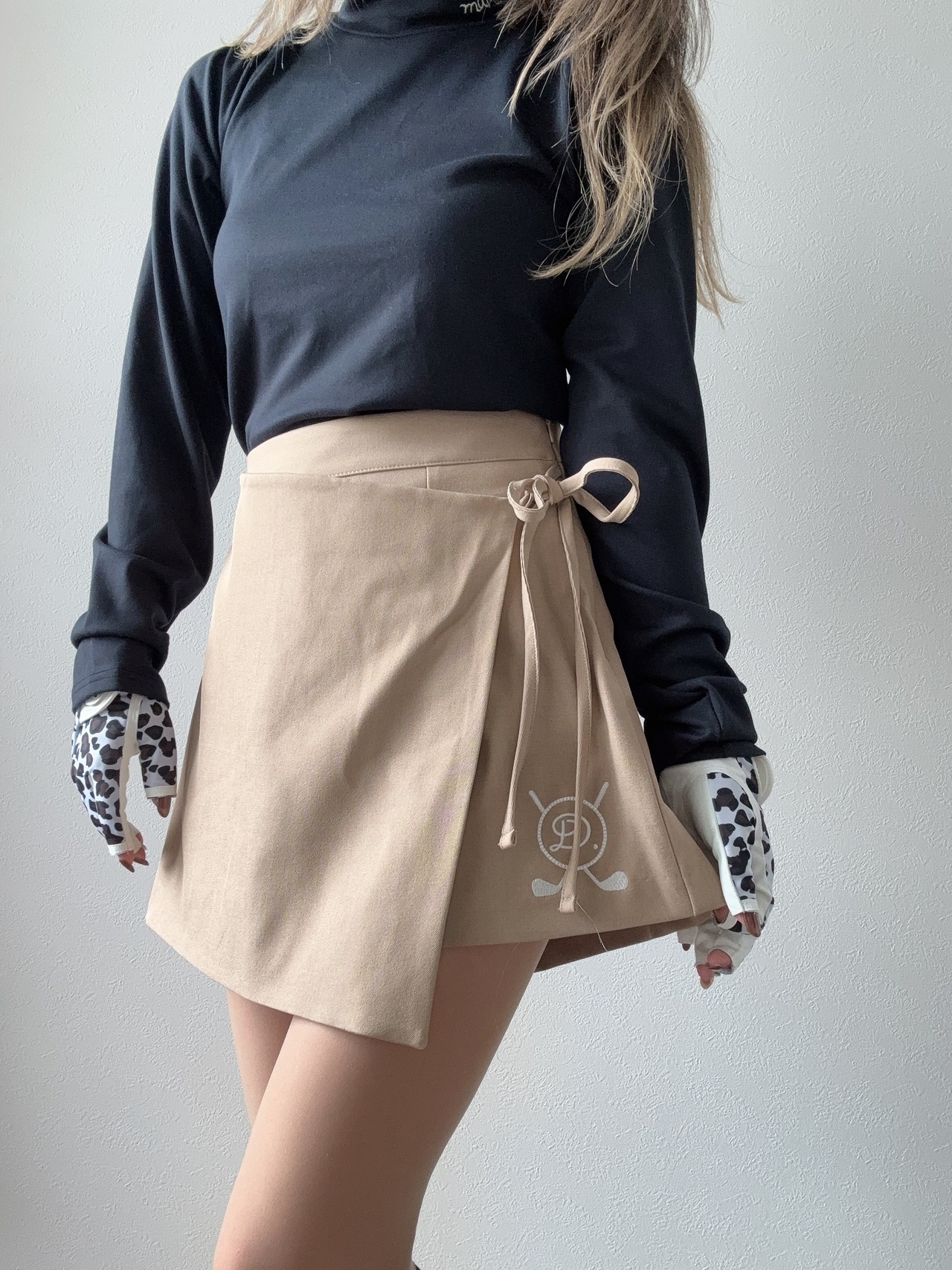 D.MARTIN刺繍ボトルネックLT