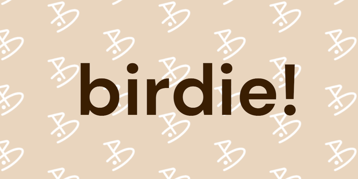 pA birdie!カートタオル