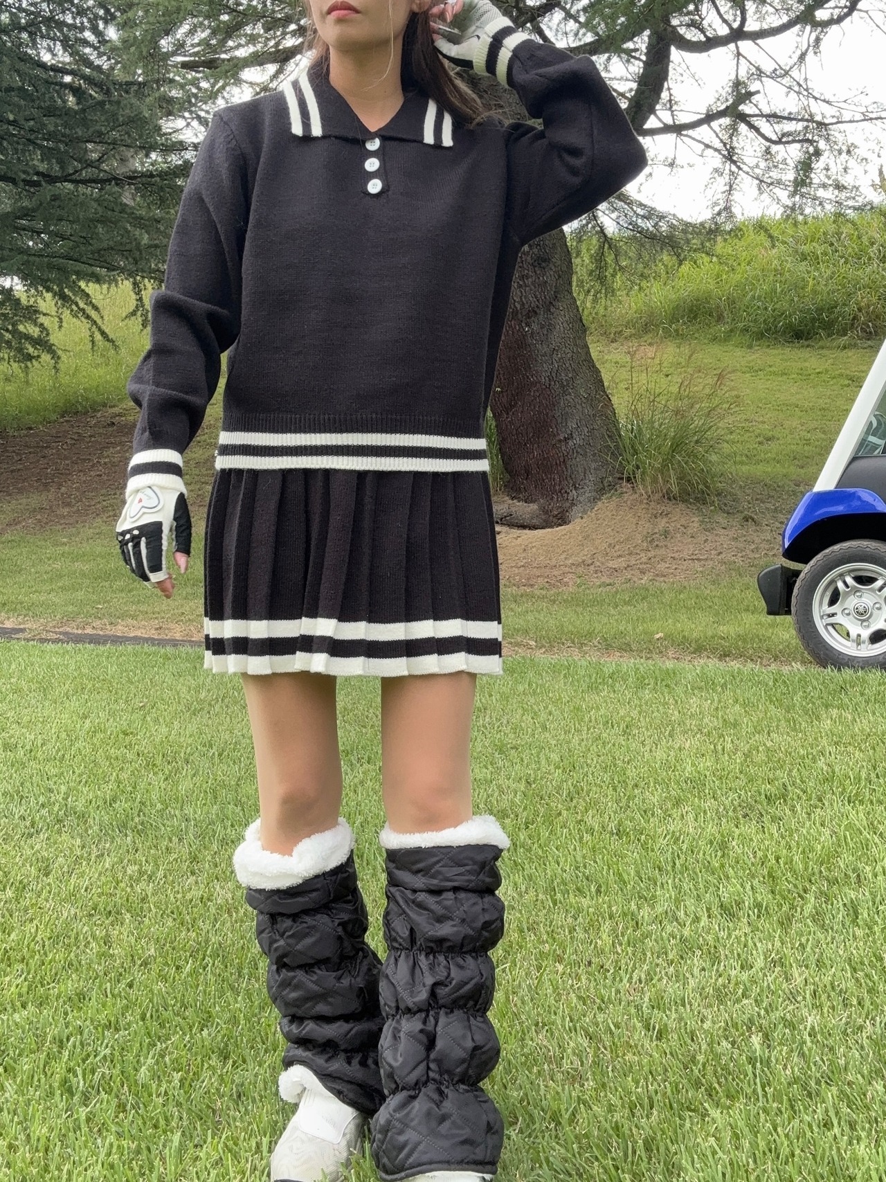 ニットセットアップ