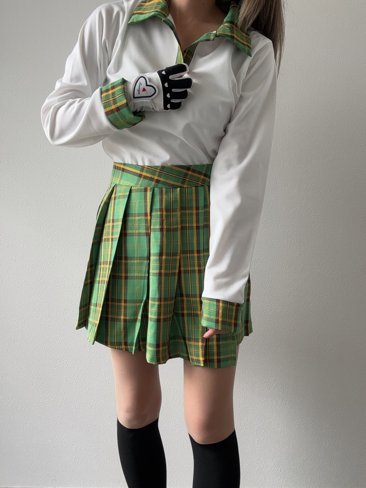 【SETUP対応】チェックプリーツキュロット