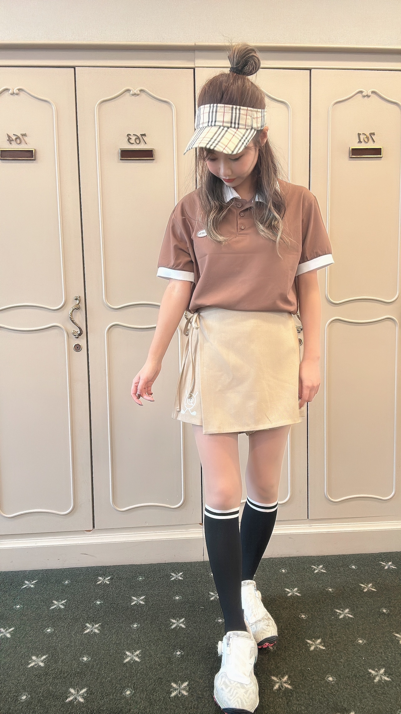 ≪細身≫リボンラップキュロット