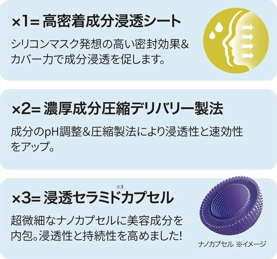 ダーマレーザー* スーパーセラミド100マスク