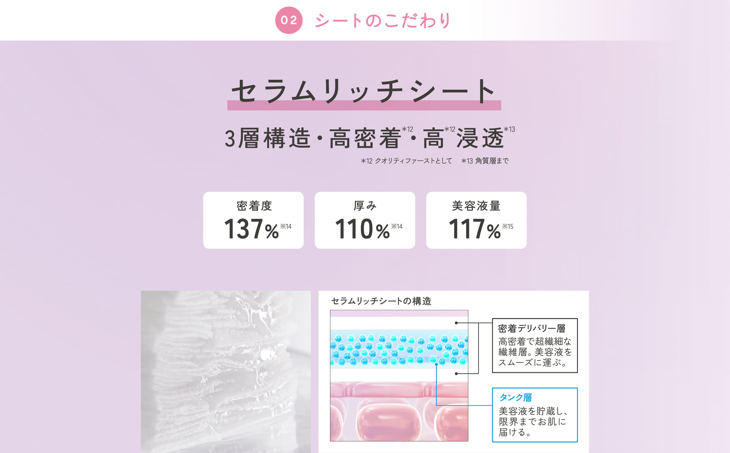 シートのこだわり