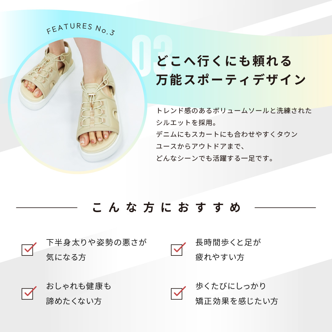スポーツサンダル ブラック サイズ: レディースS（~23.0cm）