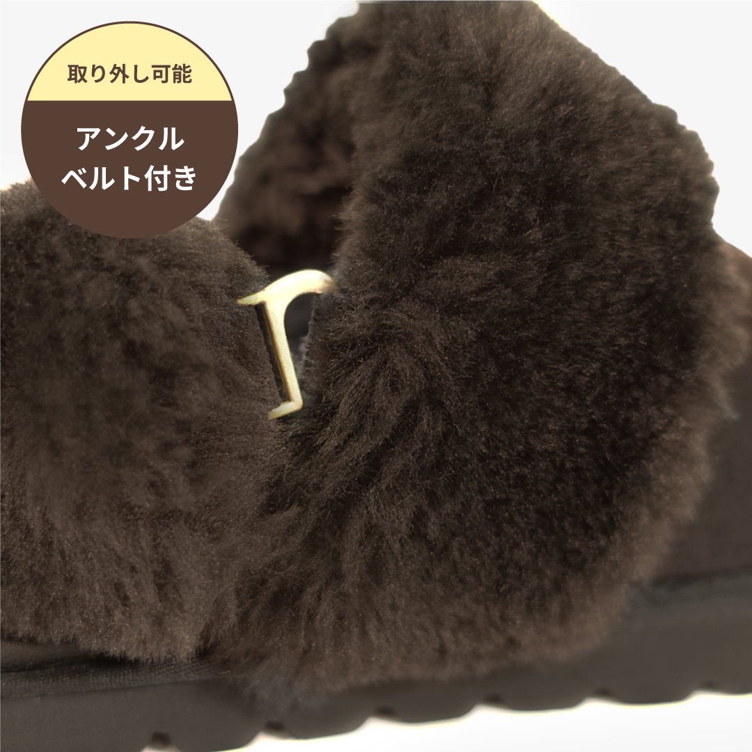2way  ムートンサボ ブラウン サイズ: サイズ1（~22.5cm）