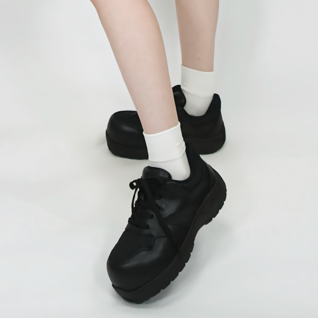 メッシュスニーカー ブラック サイズ: レディースS（~22.5cm）