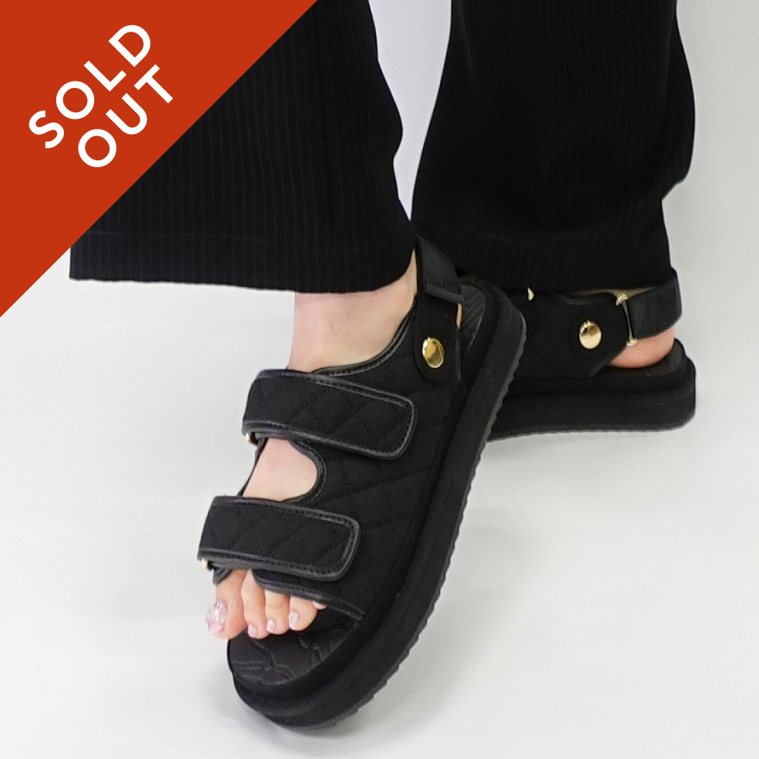 フットベットサンダル キルティング