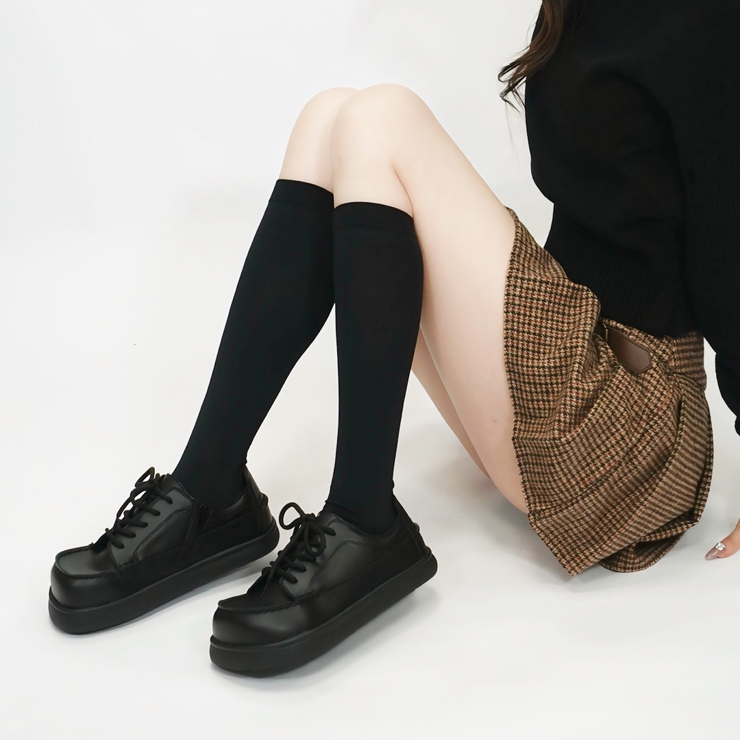 デッキスニーカー ブラック/ブラック サイズ: レディースS（~23.0cm）