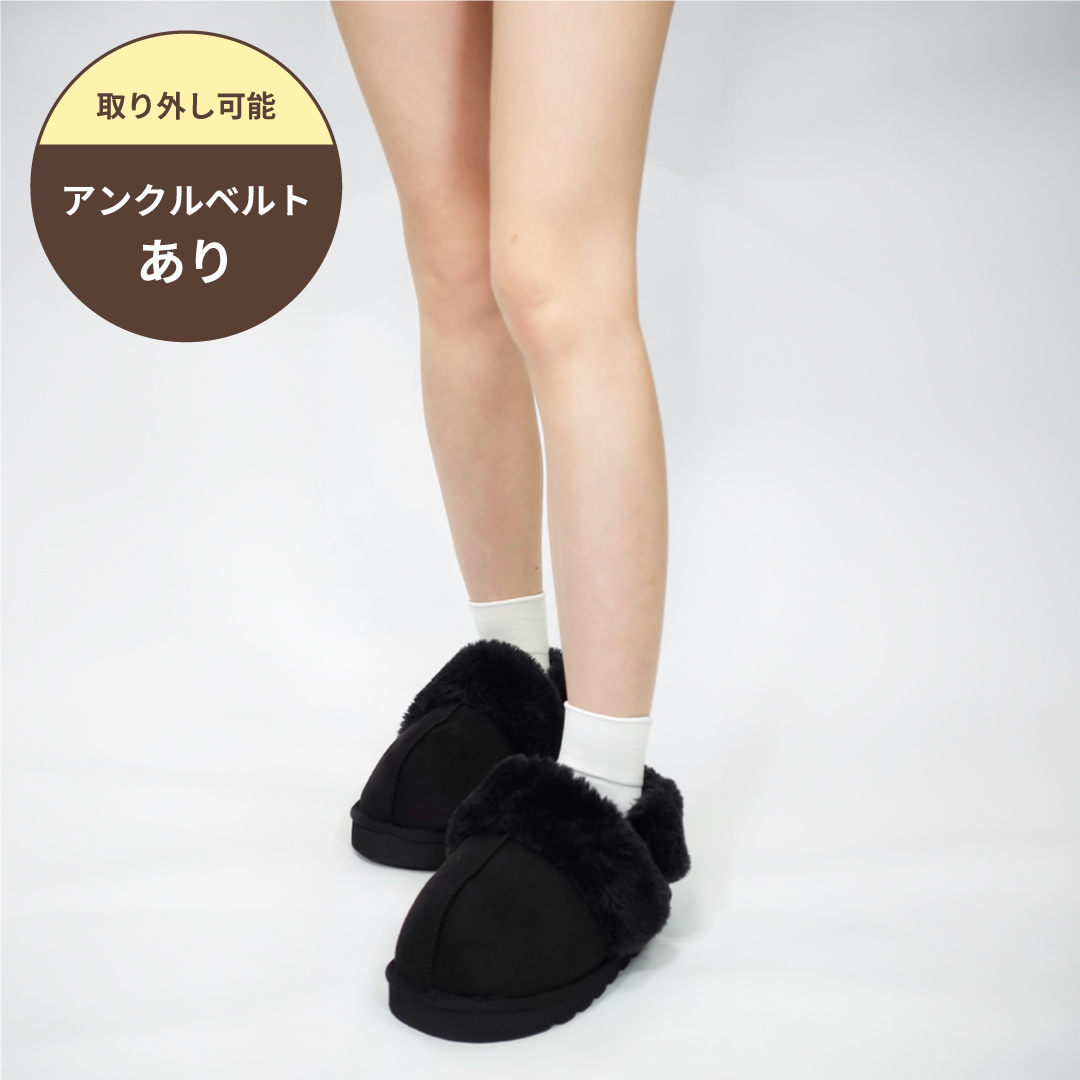 2way  ムートンサボ ブラック サイズ: サイズ1（~22.5cm）