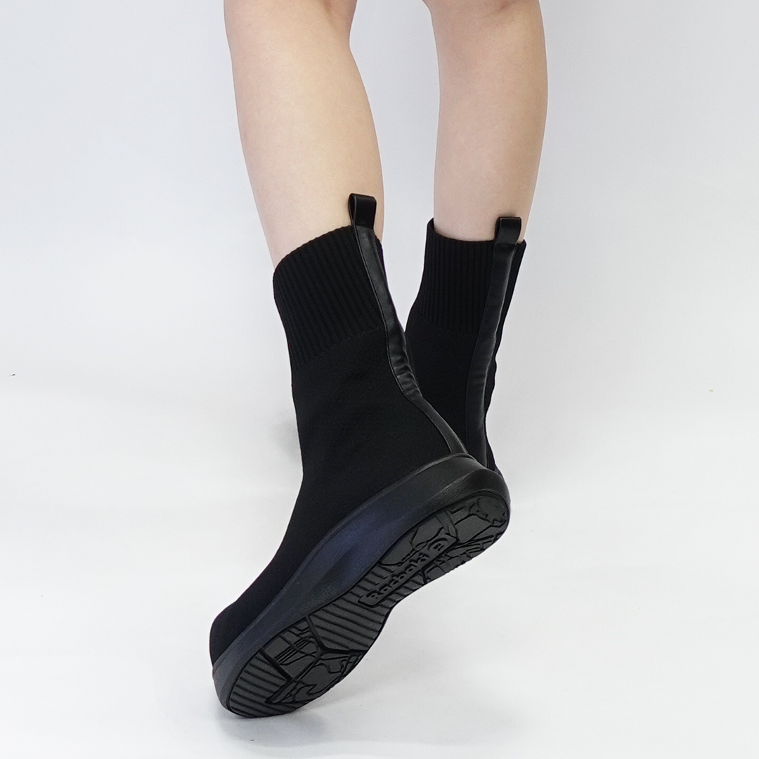 ニットブーツ ブラック サイズ: レディースS（21.0~22.5cm）