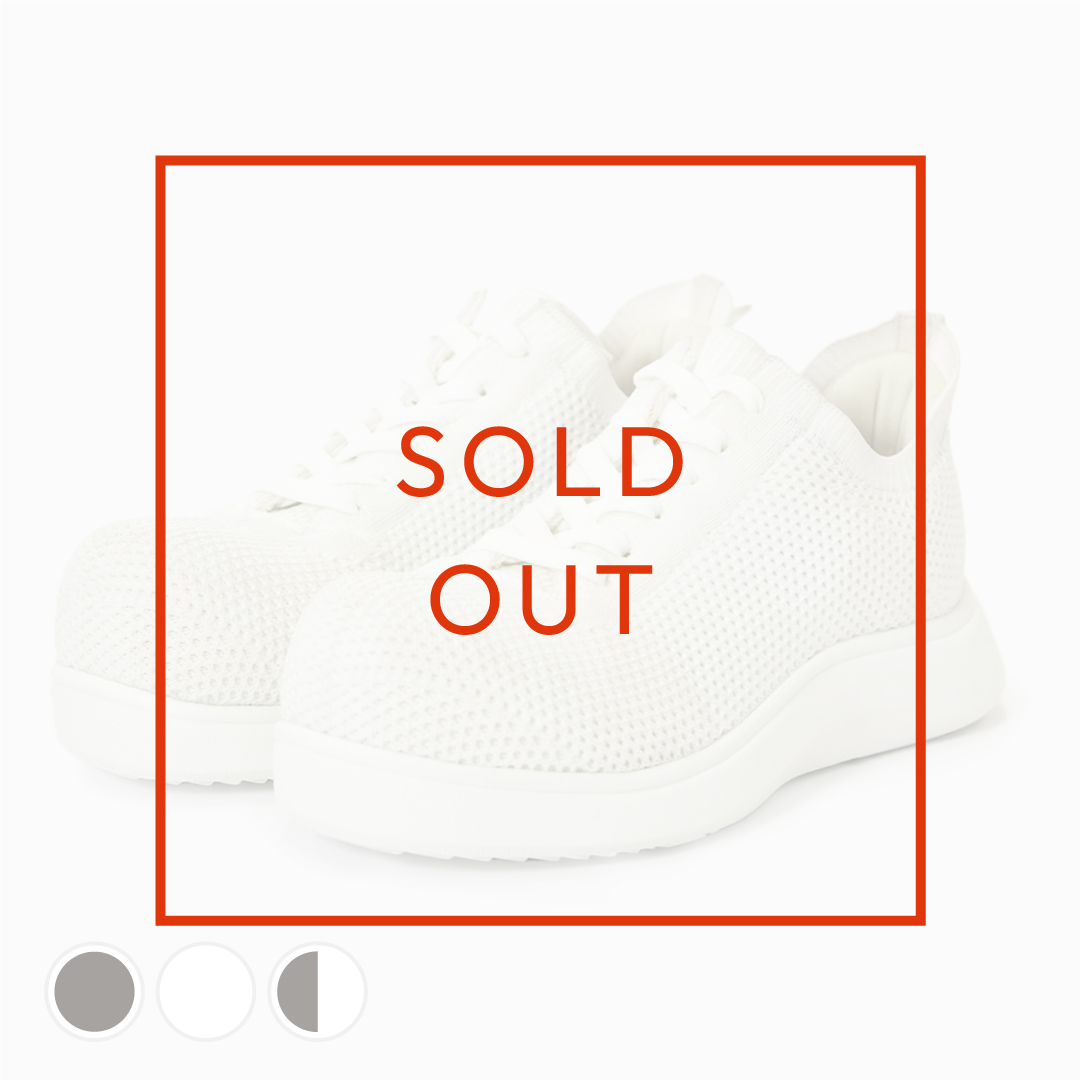 ソフトスニーカー ホワイト/ホワイト