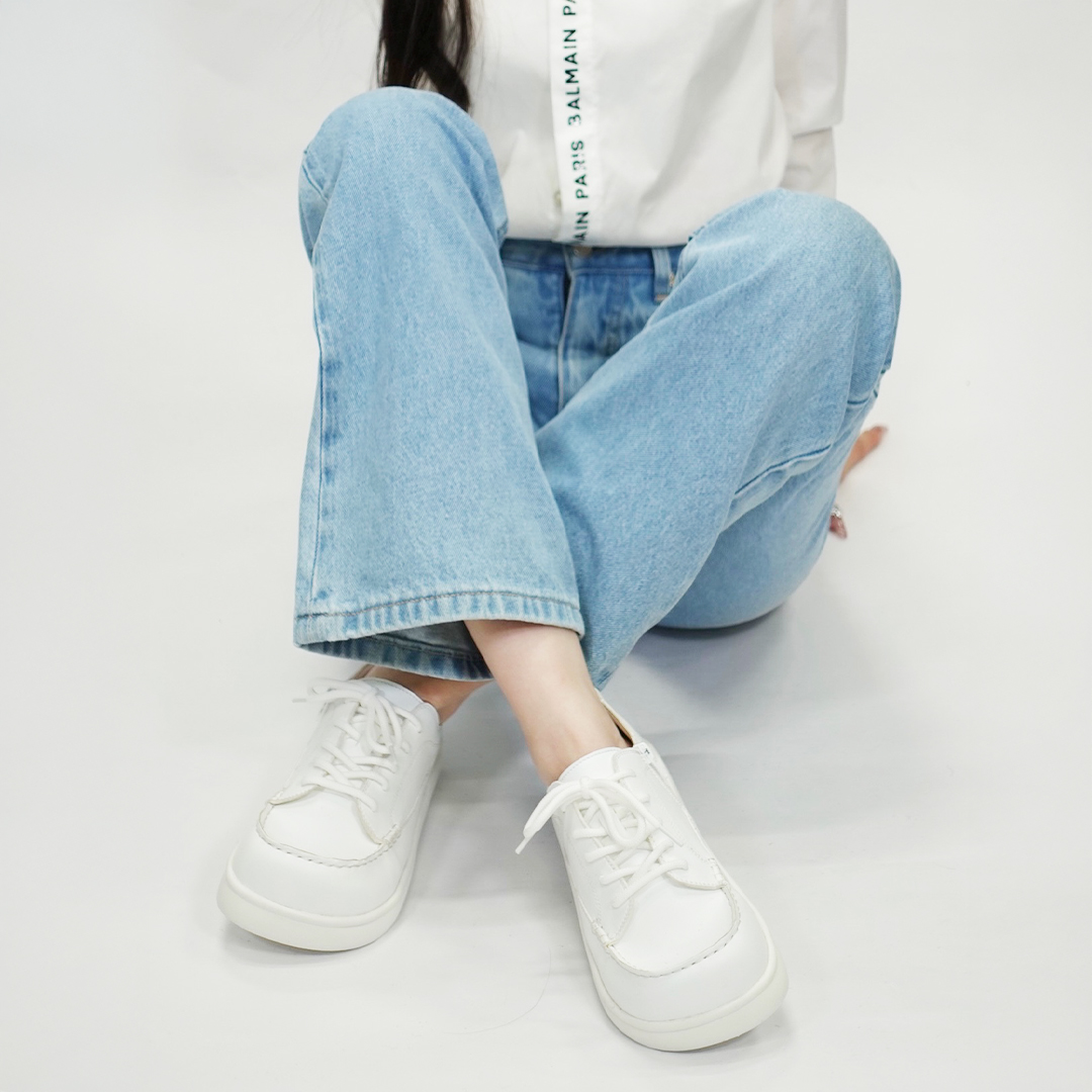 デッキスニーカー ホワイト/ホワイト サイズ: レディースS（~23.0cm）