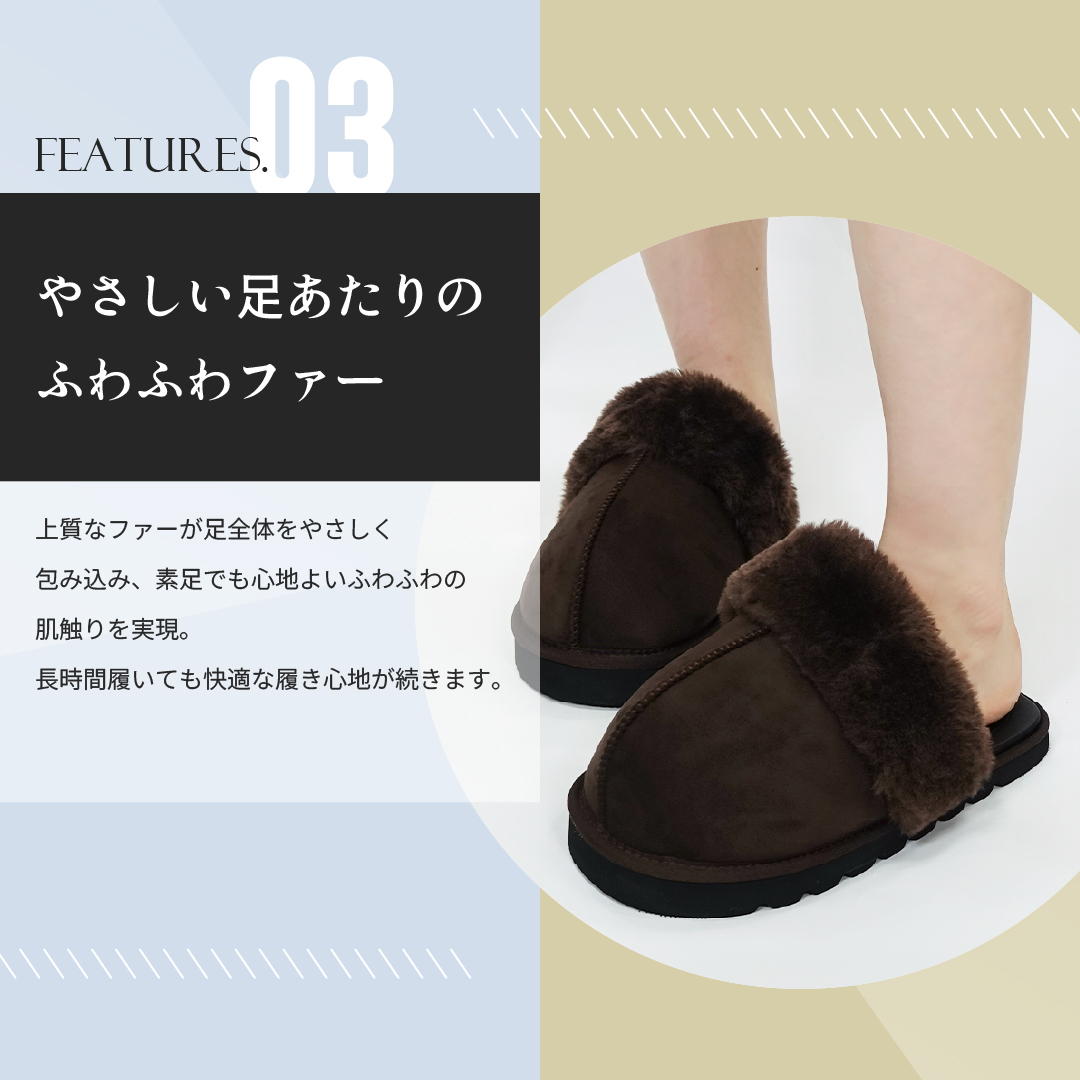 2way  ムートンサボ ブラック サイズ: サイズ1（~22.5cm）