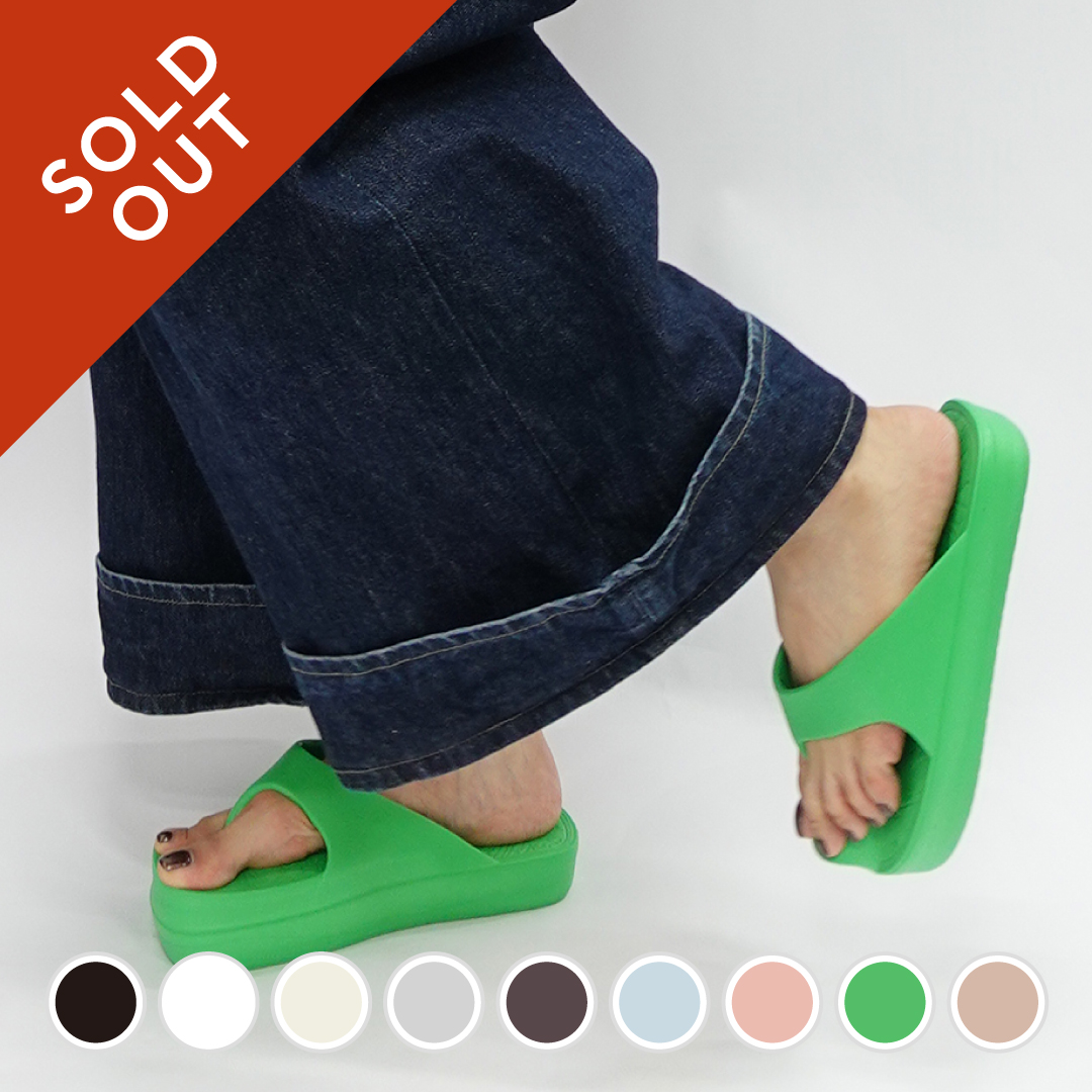 イージーサンダル ライトグリーン