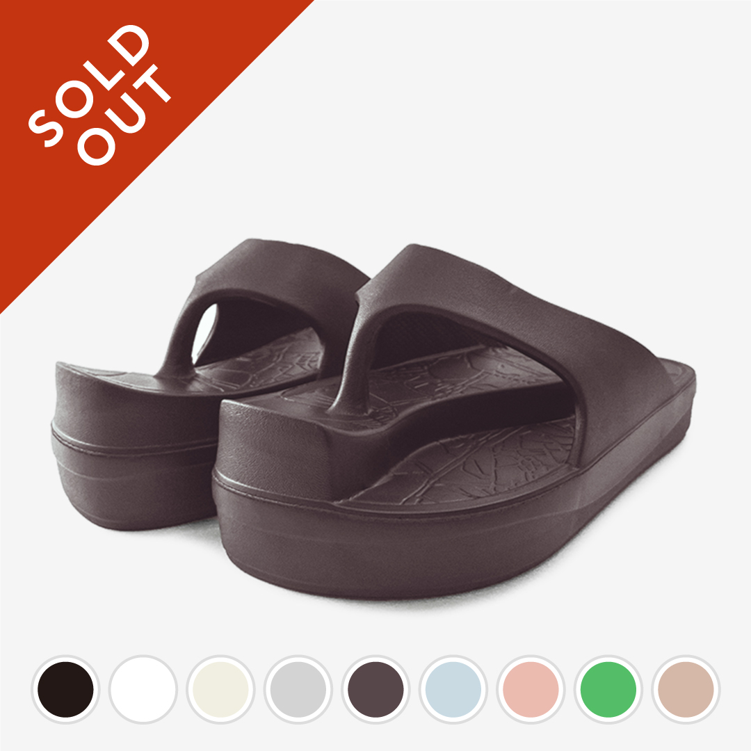 イージーサンダル ブラウン