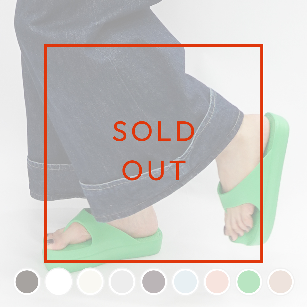 イージーサンダル ライトグリーン