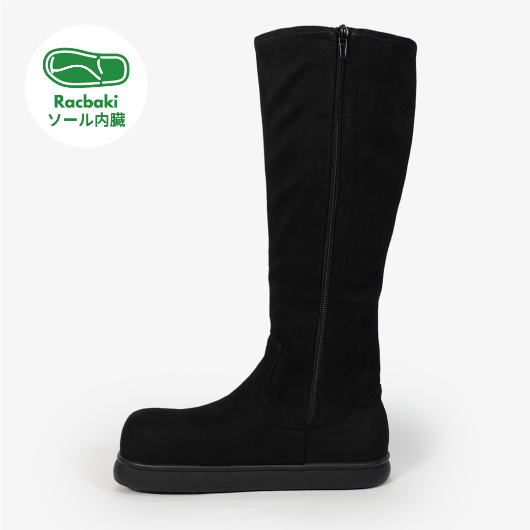 ソフトロングブーツ ブラック